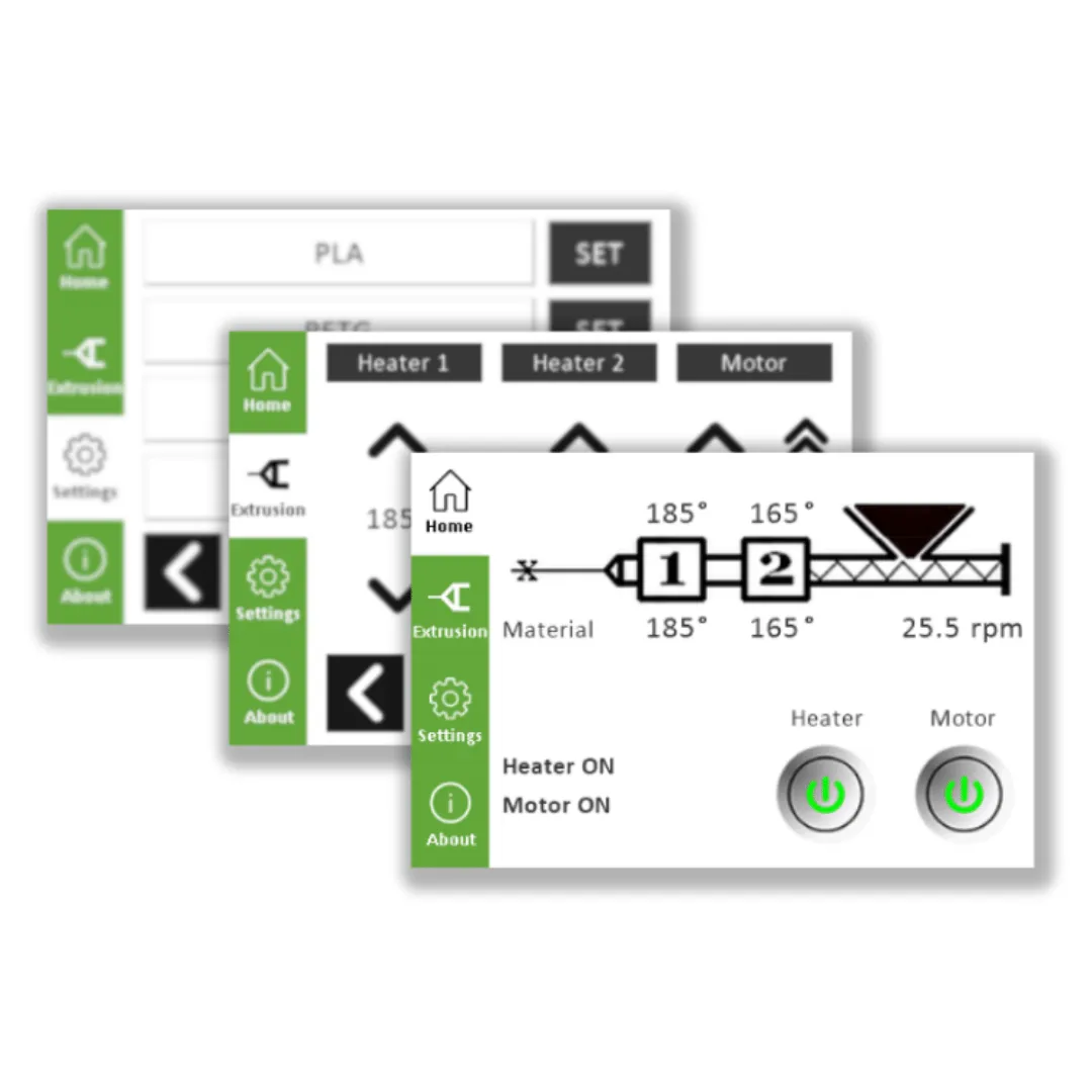 FilameX Filament Geri Dönüşüm Sistemi
